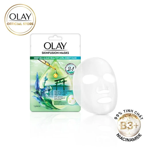 Mặt Nạ Dưỡng Da Olay Tinh Chất Tảo Biển 25g - Date 05/03/2023