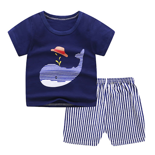 Title 8, Baby T-shirt Boys And Girls Shorts Comfortable ...