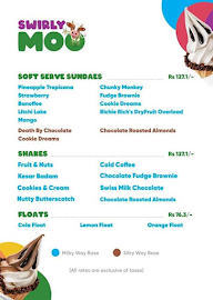 Swirly Moo menu 2