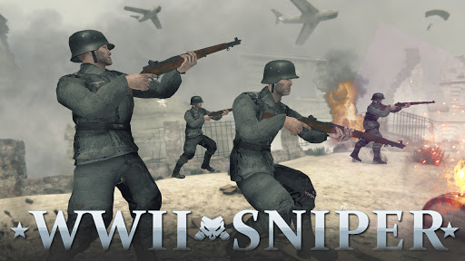 Screenshot WW2 Sniper 3D: Pure War Games