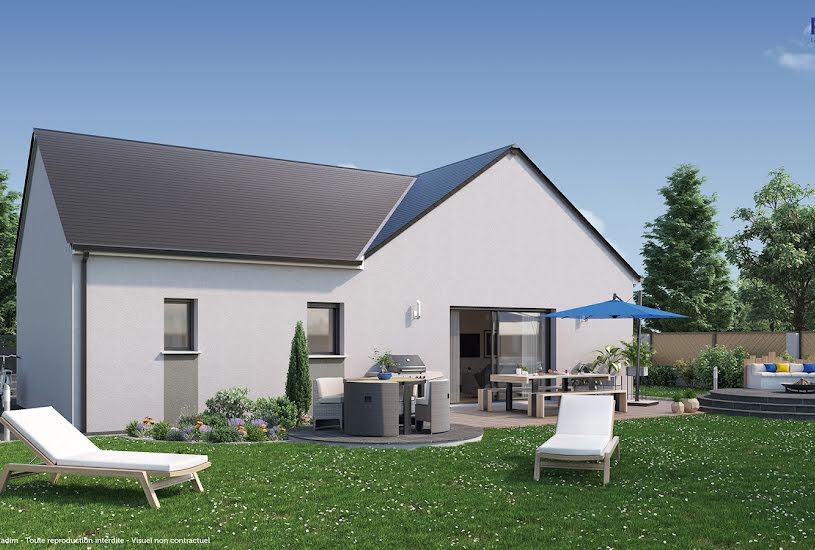  Vente Terrain + Maison - Terrain : 444m² - Maison : 90m² à Azay-le-Rideau (37190) 