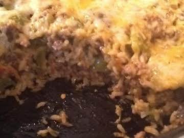 Italian stuffed pepper casserole