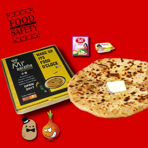 Aloo Pyaz Paratha Tawa