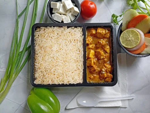 Brown Rice Keto Pilaf + Paneer Curry