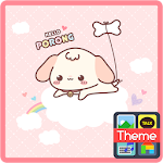 헬로포롱(pink) 카카오톡 테마 Apk