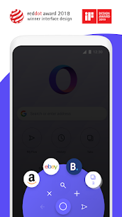 Opera Touch the fast new web browser v2.6.1 MOD APK 2