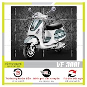 Tem Rời Vespa Dark Night 3001 - Bi Decal