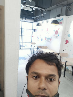 Ravi Pal at Domino's Pizza, Sector 4B, Vasundhara,  photos