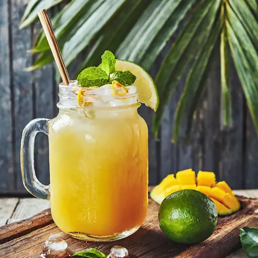 Mango Tango Mocktail [450 Ml, Mason Jar]