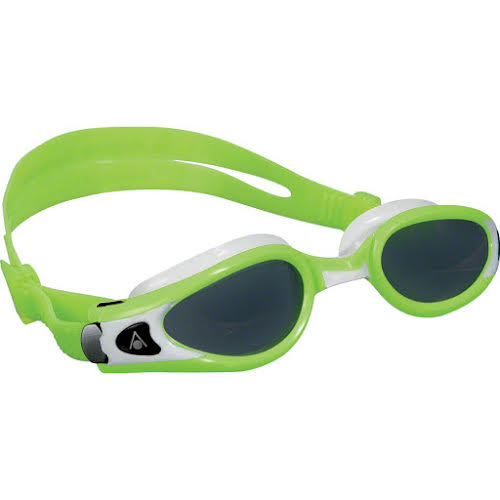 Aqua Sphere Kaiman EXO SF Goggles: Lime/White with Smoke Lens