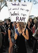 Participants in the anti-rape protest Slutwalk