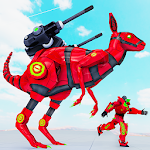 Kangaroo Robot Games: Animal Robot Car Transform Apk