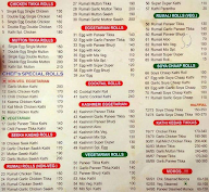 Babu Bhai Rolls Wale menu 1