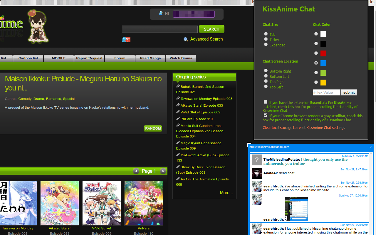 KissAnime Chat Preview image 3