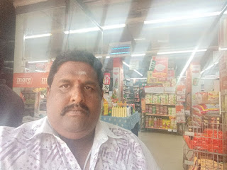 Chekka Srinivas at More Supermarket, Kakinada,  photos