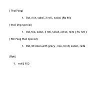 Fun Time Food menu 2