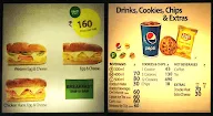 Subway menu 4