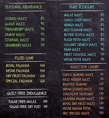 Pao Ji Aaamchi Mumbai se menu 