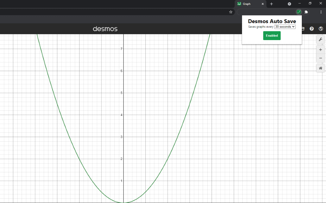 Desmos Auto Save Preview image 3