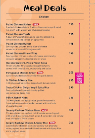 Nando's menu 1