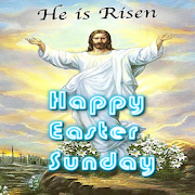 Happy Easter Greetings  Icon