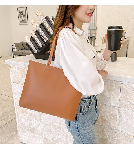 Title 15, Large Capacity Tote Bag Simple Big Bag Commuter...