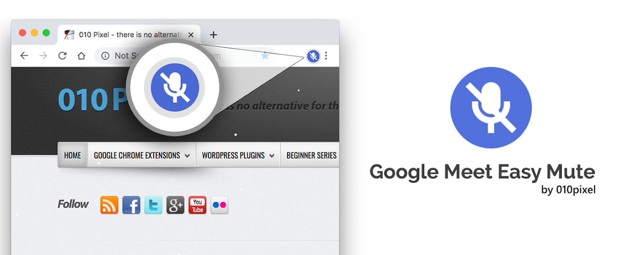 Easy Mute for Google Meet Preview image 2