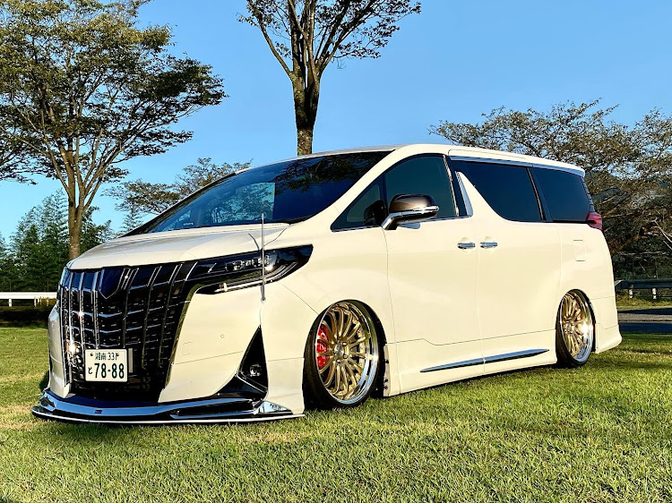 アルファードのAL・VELL機甲師団・朝カツに関するカスタム事例の投稿画像1枚目