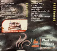 Chai Ka Shaay menu 2