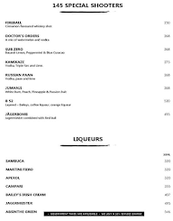 R M Mills menu 4