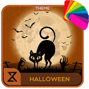 Happy Halloween Cat (Xperia Theme)  Icon