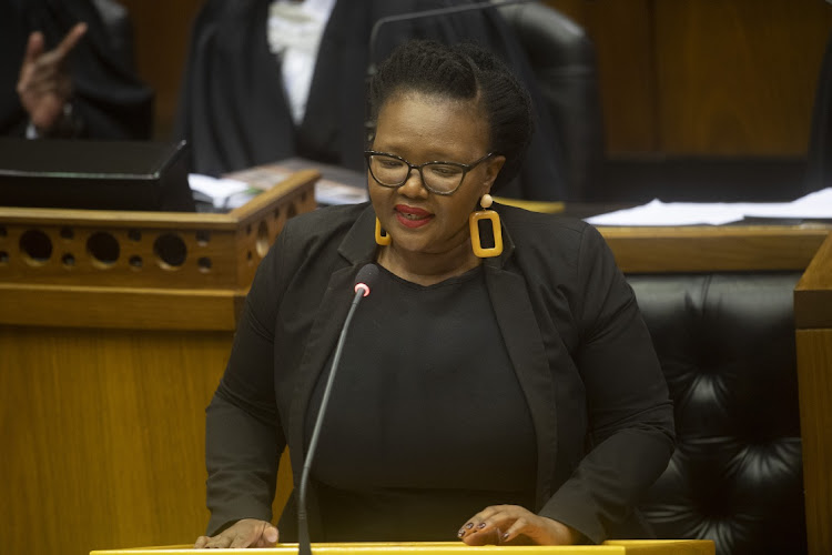 The DA's Siviwe Gwarube says next week Tuesday her party will raise its dissatisfaction about the inclusion of Prof Richard Calland in the Phala Phala inquiry panel. File photo.