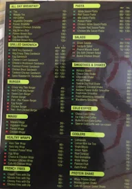 Mock Insta Cafe menu 1