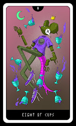Rosko Sees the Future: Eight of Cups - Color Variant 02