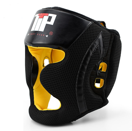 Title 3, TTP Breathable Mesh Boxing Helmet