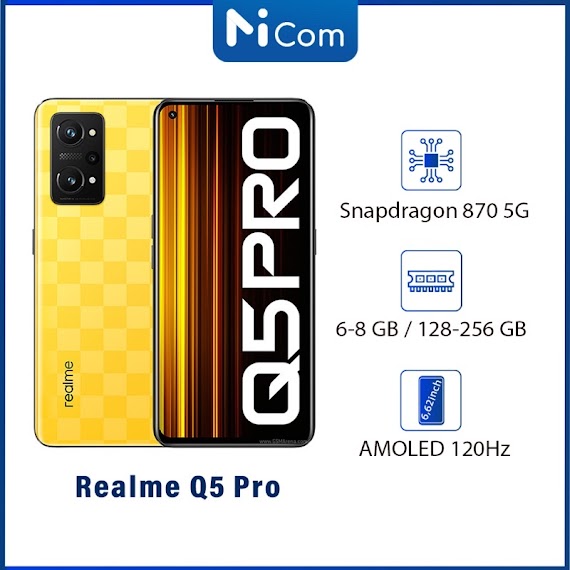 Điện Thoại Realme Q5 Pro 5G 8/256 Nguyên Seal