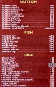 SP Dhaba menu 5