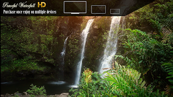 Peaceful Waterfall HD Screenshot