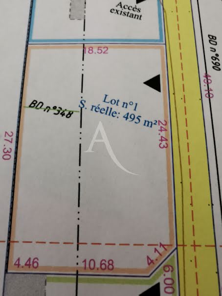 Vente terrain  495 m² à Huisseau-sur-Cosson (41350), 50 000 €