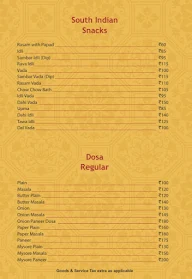 Karnataka Restaurant menu 2