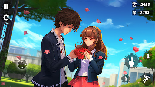 Screenshot Anime Love Life: School Games