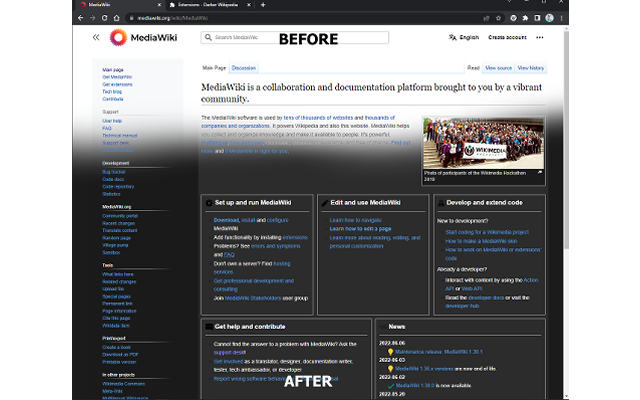 Dark/Night Mode For Wikipedia Preview image 5