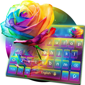 Download Colorful Rose Keyboard Theme For PC Windows and Mac