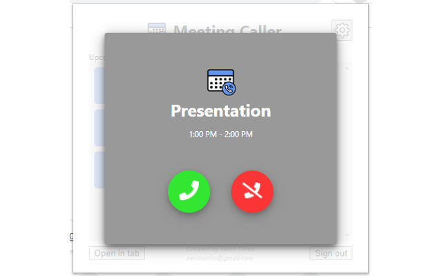 Meeting Caller Preview image 1