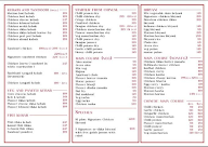 Cj's Kuche menu 2