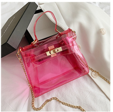 Title 5, New fashion transparent bag for effortlessly sh...