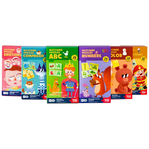 Title 4, Childrens Cognitive Matching Educational Jigsa...