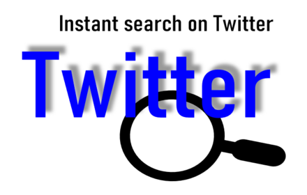 Instant search on Twitter small promo image