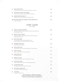 The Trinity Square - Taj menu 6