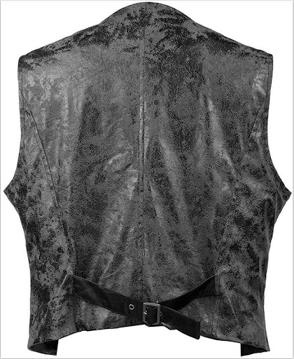 Title 2, Suede Single-breasted Waistcoat, a Trendy Vest....